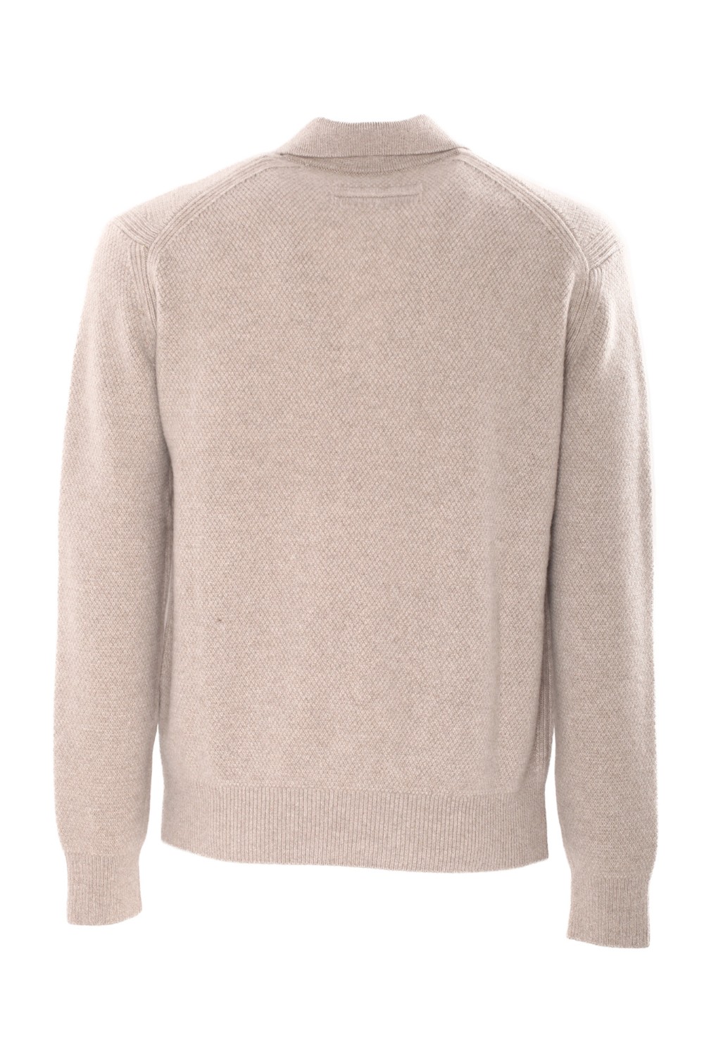 shop ZEGNA  Serafina: Zegna polo in oasi cashmere.
Tonalità sfumata tortora chiaro mélange della polo in Oasi Cashmere. In linea con la Completata da un colletto polo aperto. Finitura a costine.
Composizione: 100% cashmere.
Made in Italy.. UEK85A8 131-N92 number 1315217